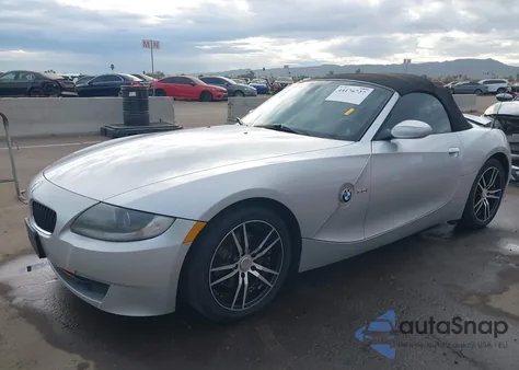 2007 BMW Z4 3.0I из США, поврежденный, VIN 4USBU33577LW73408